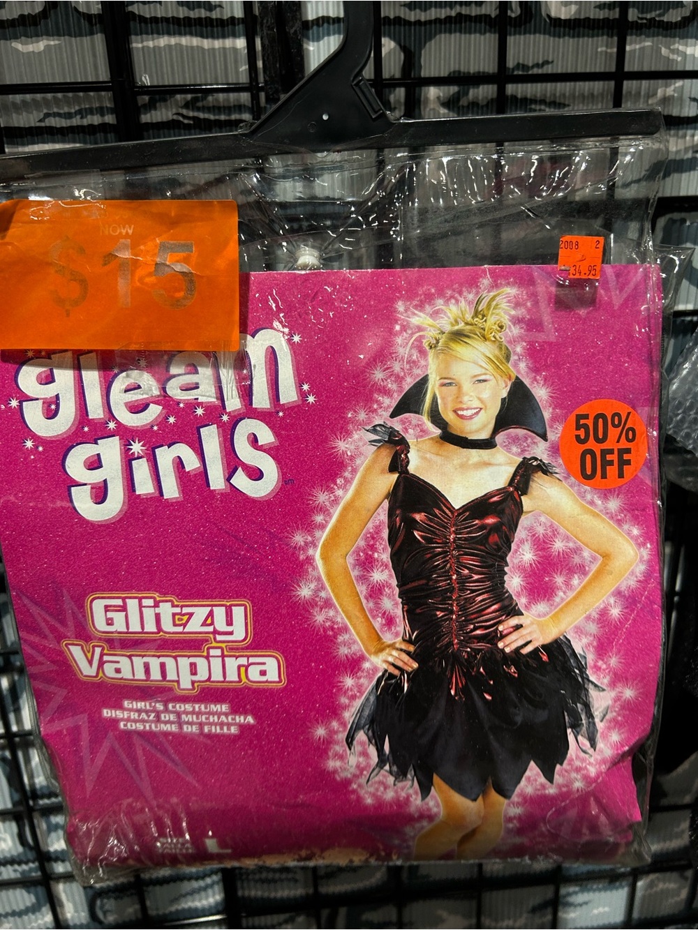 Disguise Glitzy Vampira Girls Costume - Black